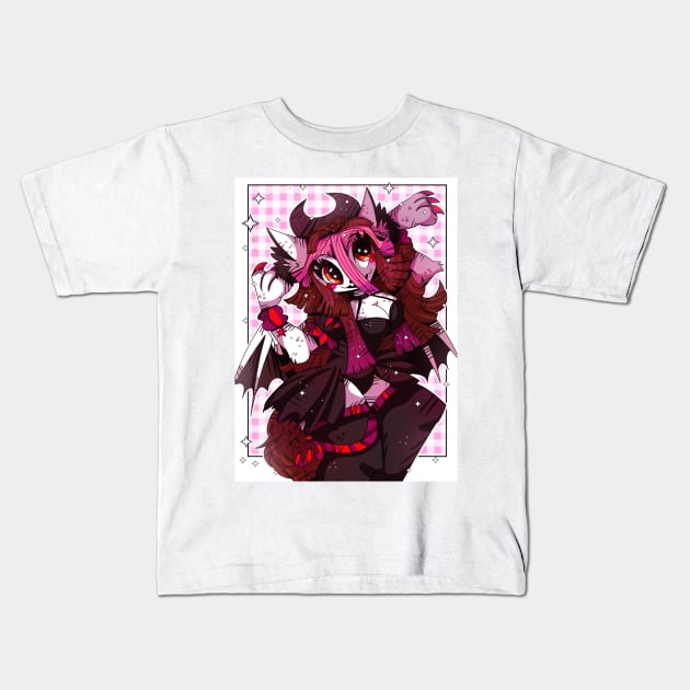 OC Pinky Kids T-Shirt by rocioam7